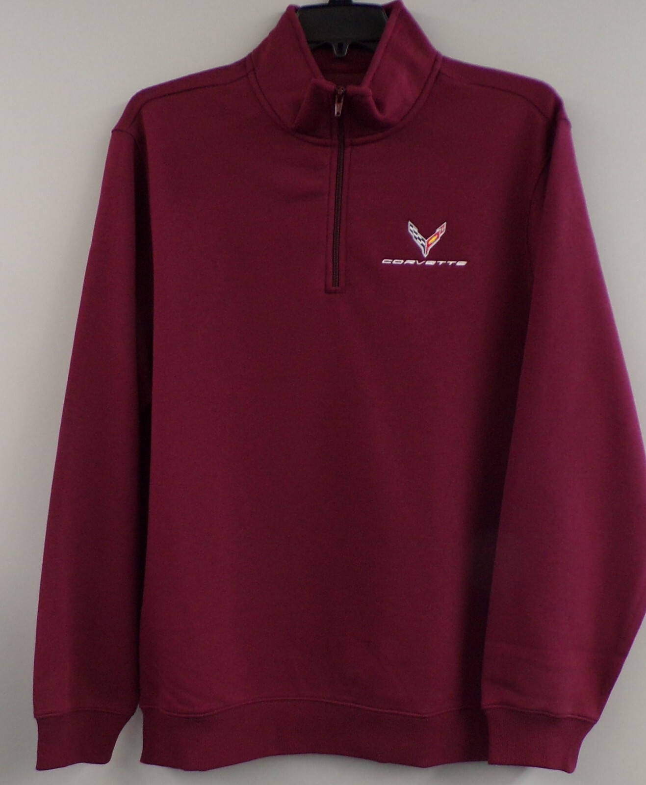 C8 Corvette Mens Heavyweight 1/4 Zip Fleece S-4XL, LT-4XLT Stingray New