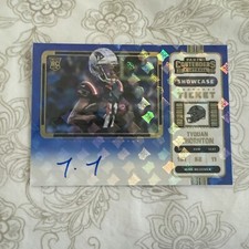 Tyquan Thornton 2022 Panini Contenders  Variation Showcase Auto Rookie Ticket SP