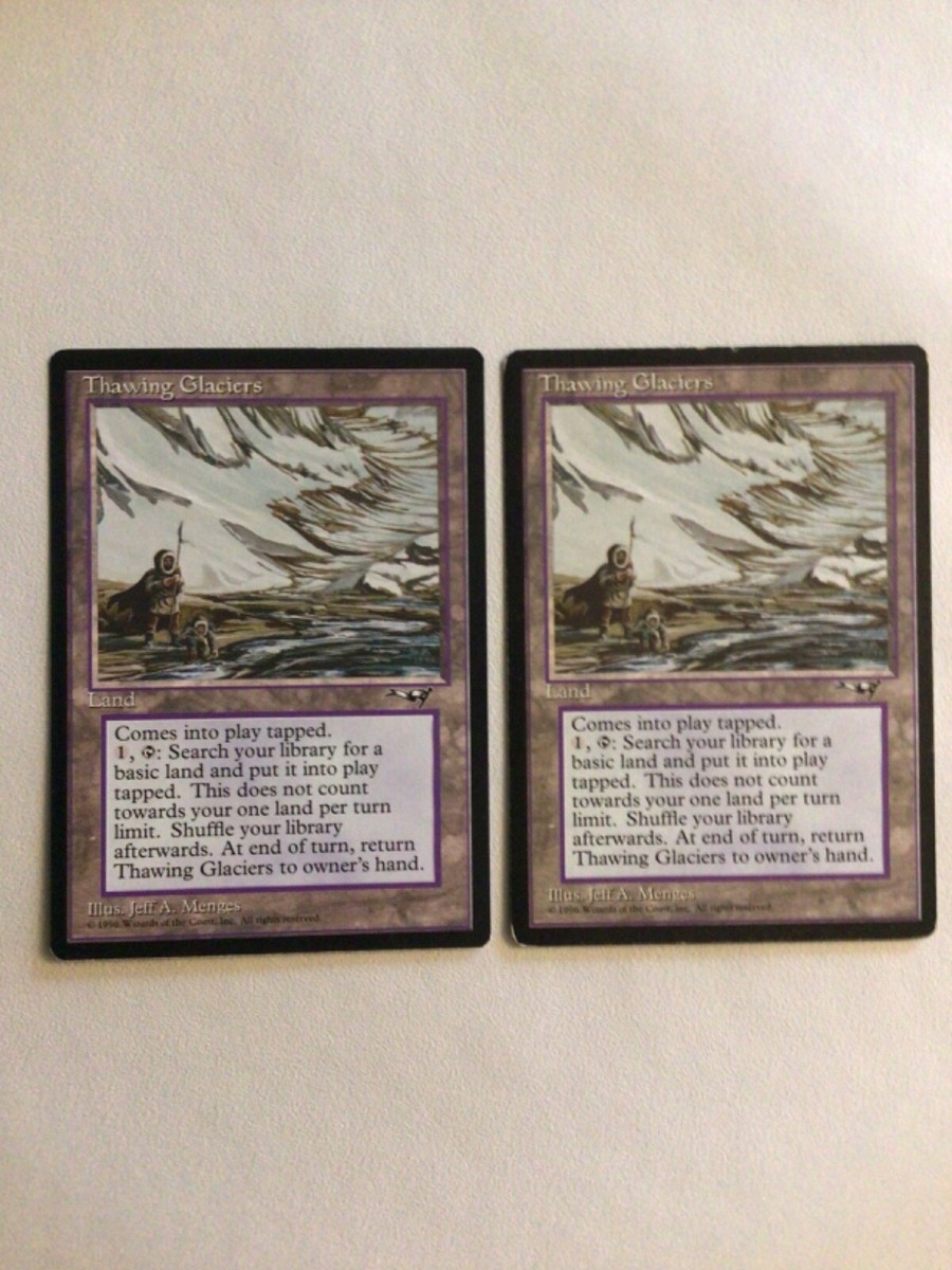 Thawing Glaciers X2 MP Alliances MTG | eBay