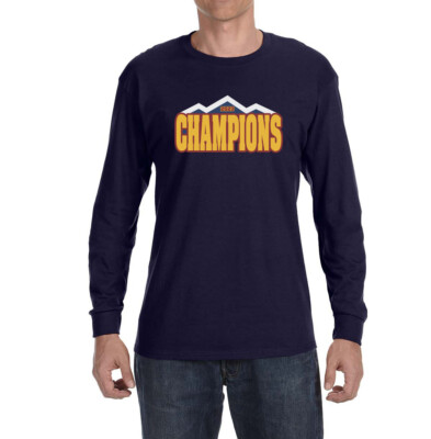 Denver Nuggets 2023 Champions Logo Long sleeve Shirt