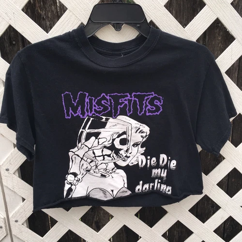 Rare Vintage Misfits Shirt Medium Die Die My Darling 90s 199 1990s vintage concert t-shirt, vintage, size M, single stitch, B+ condition