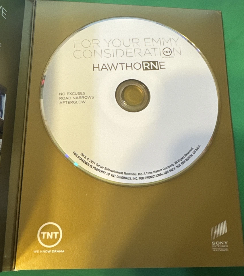 HAWTHORNE EMMY FYC DVD SCREENER JADA PINKETT SMITH MEDICAL DRAMA TNT PROMO RARE - Image 4 of 4