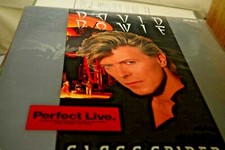 DAVID BOWIE 1988 PERFECT LIVE JAPANESE LASE DISC LD W.OBI INSERT
