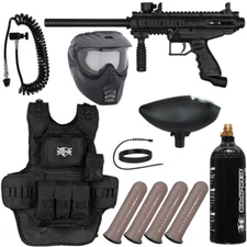 NEW Tippmann Cronus Heavy Gunner Paintball Gun Package Kit - Black