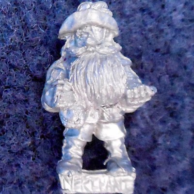 1987 Dwarf Villager 0309 04 D6 Merchant Citadel Warhammer Townsfolk Trader AD&D
