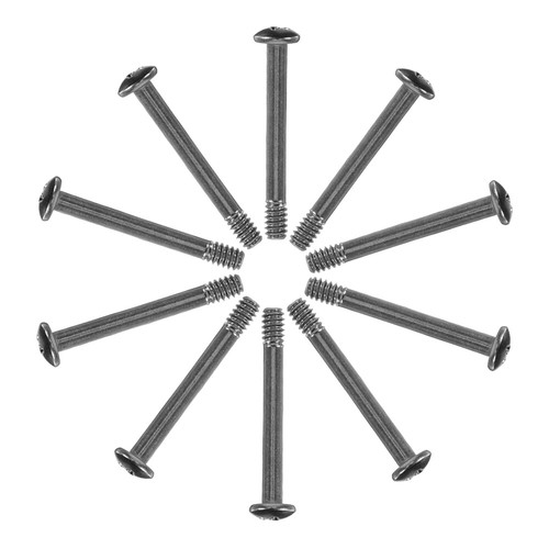 10 Pcs Long Screw Computer Components Fitting Fan Screws Kit Fixing - Afbeelding 5 van 12