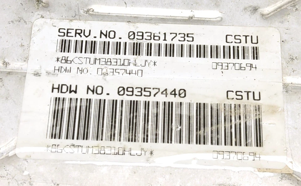 Computadora módulo de control del motor ECM ECU de 2002 Chevrolet Impala 9361735 Foto 2 de 4