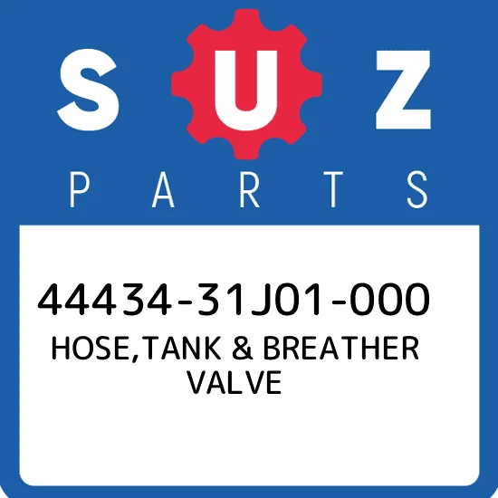HOSE, TANK & BREATHER VALVE