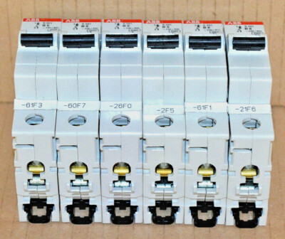 ABB S201 B6 Sicherungsautomat   // 6 Stück=1 VPE //