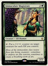 Immaculate Magistrate -#117-MTG-Commander Anthology-Regular-LP