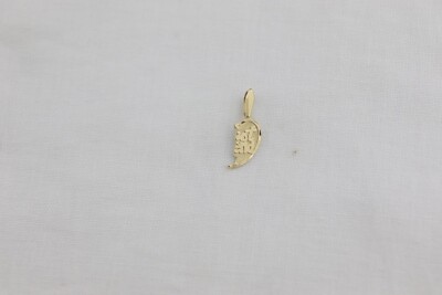 Michael Anthony 14K Yellow Gold Best Friend PENDANT (Right Side) 1985 signed MA