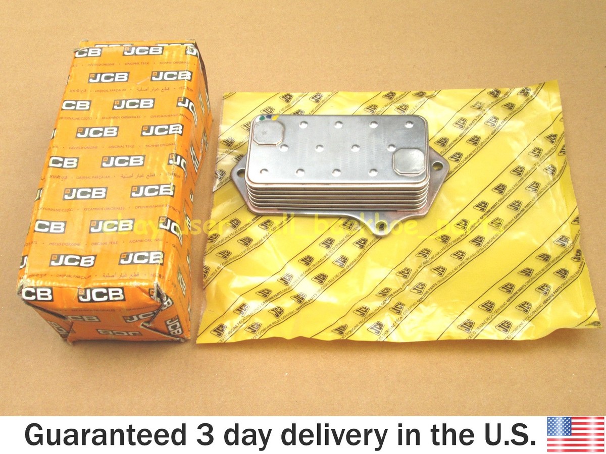JCB BACKHOE - GENUINE JCB OIL COOLER 6 PLATE (PART NO. 320/04328