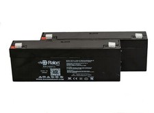 Raion Power 12V 2.3Ah Battery For Crown Battery 12CE2.3 - 2 Pack