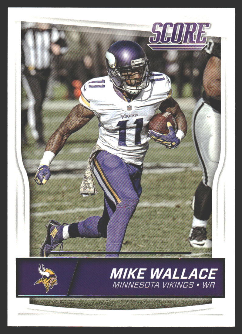 Mike Wallace #183 2016 Score Minnesota Vikings