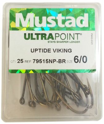 Mustad Ultra Point 79515 Uptide Viking Sea Fishing Hooks - Box of 25 - All Sizes | eBay Mustad Ultra Point 79515 Uptide Viking Sea Fishing Hooks - Box of 25 - All Sizes | eBay