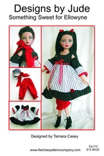 Something Sweet Doll Clothes Sewing Pattern Ellowyne Wilde Tonner