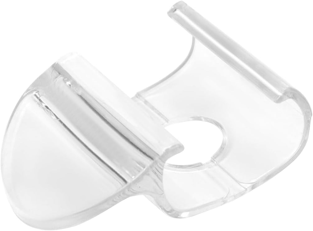 6PCS Clear Blind Cordless Handles,Cordless Cellular Honeycomb Shade Handle Ho...