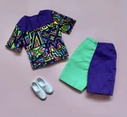 🤍 Barbie 🤍 1992 Vintage Ken My First Fashions Doll Outfit & Shoes #3427