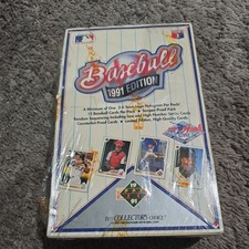 1991 Edition Upper Deck Baseball Cards Factory Sealed Box