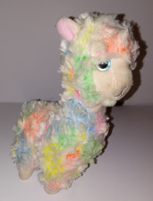 Ty Beanie Babies LOLA the Llama 8" Beanbag Plush Stuffed Animal Toy Glitter Eyes