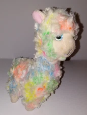 Ty Beanie Babies LOLA the Llama 8" Beanbag Plush Stuffed Animal Toy Glitter Eyes