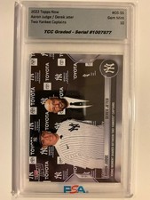 2022 Topps Now- Derek Jeter, Aaron Judge #OS-55 /3573 Off-Season
