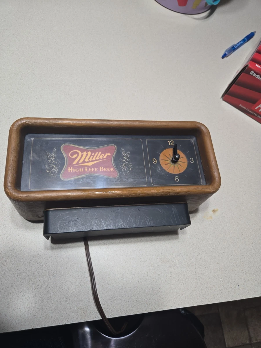 Miller High Life Clock In Collectible Miller Signs & Tins for sale