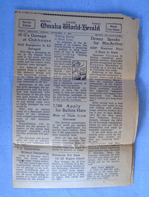 Omaha World-Herald Service Edition, September 17, 1944
