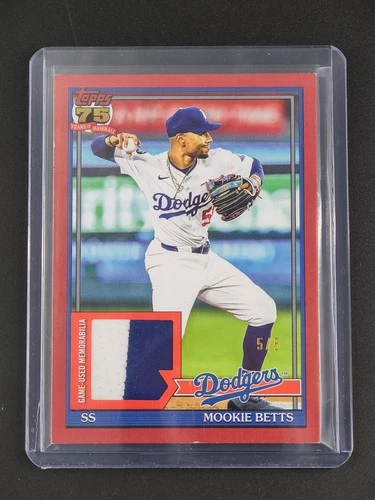 2026 Topps Series 1 Mookie Betts Red (RAW)
