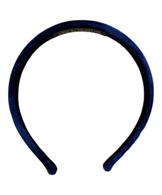 ALEXANDRE DE PARIS Headband Velvet Navy Authentic From Japan