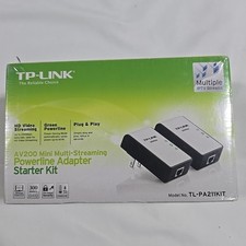 TP-Link TL-PA211KIT AV200 Mini Multi - Streaming powerline adapter starter kit