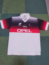 90s AC Milan Lotto sublimation print wear OPEL (XL equivalent)
