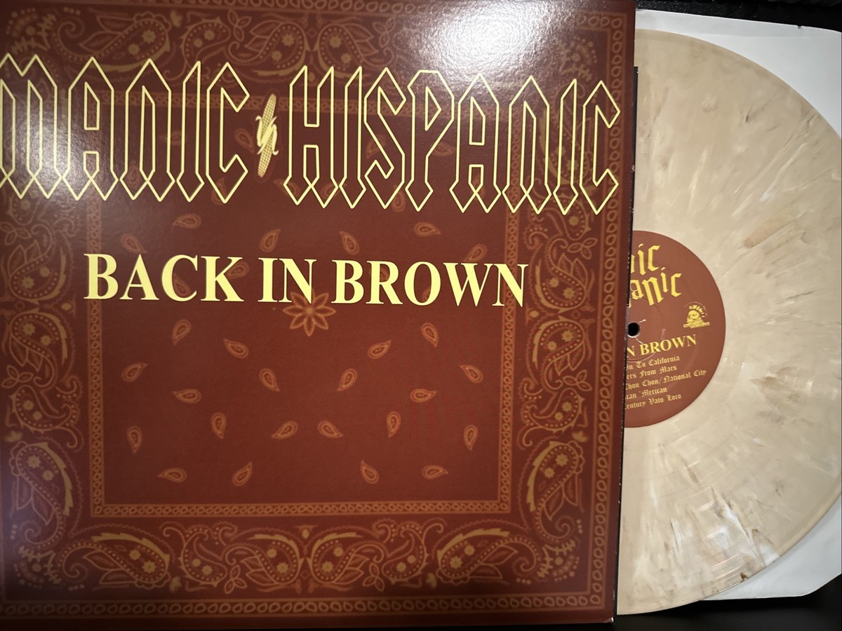 Manic Hispanic – Back in Brown LP 2021 Smelvis Records – SM78