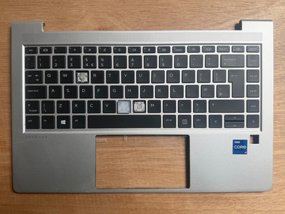HP ProBook 640 G8 Series BACKLIT UK Tastatur - 1 Taste + Scharniere + Gummischale