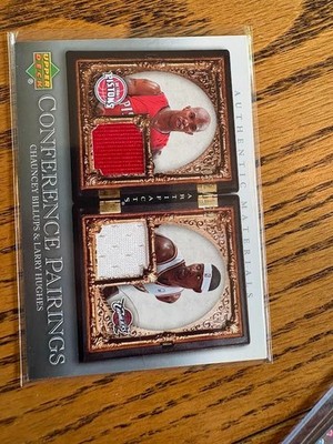 Chancey Billups,Larry Hughes /150 Conference Pairings Authentic Materials UD 