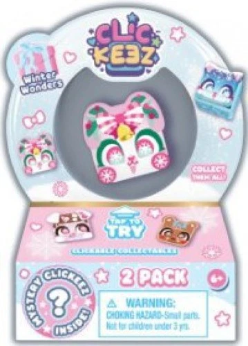 Clickeez Holiday Winter Wonders  2-Pack [2 RANDOM Clickable Collectibles]