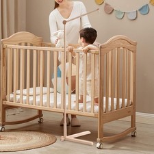 Baby Mobile Crib Holder Bracket Sturdy Easy to Install Floor Standing Bed Decor