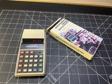 Calculator Commodore 887D Made in USA Vintage Working 1970’s