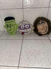 SILLY SLAMMERS Beanbag Plush LOT Of 3 Stitches, Harold And M Balmed WORKING READ