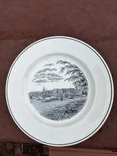 Spode Public Gardens Boston Plate 10