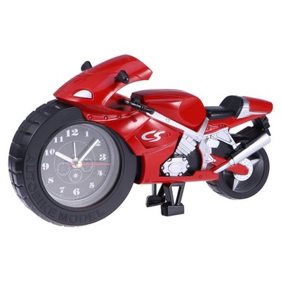  Cartoon Quarz Wecker Motorradmodell einzigartiges Geschenk für Motorliebhaber