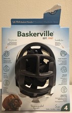 Baskerville Ultra Basket Muzzle Size 4 L Dogs 3"L x12.5 C Drinking Treats Dog