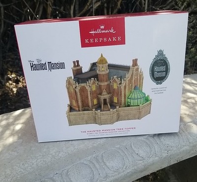   Brand New Hallmark Keepsake Disney The Haunted Mansion Christmas Tree Topper  