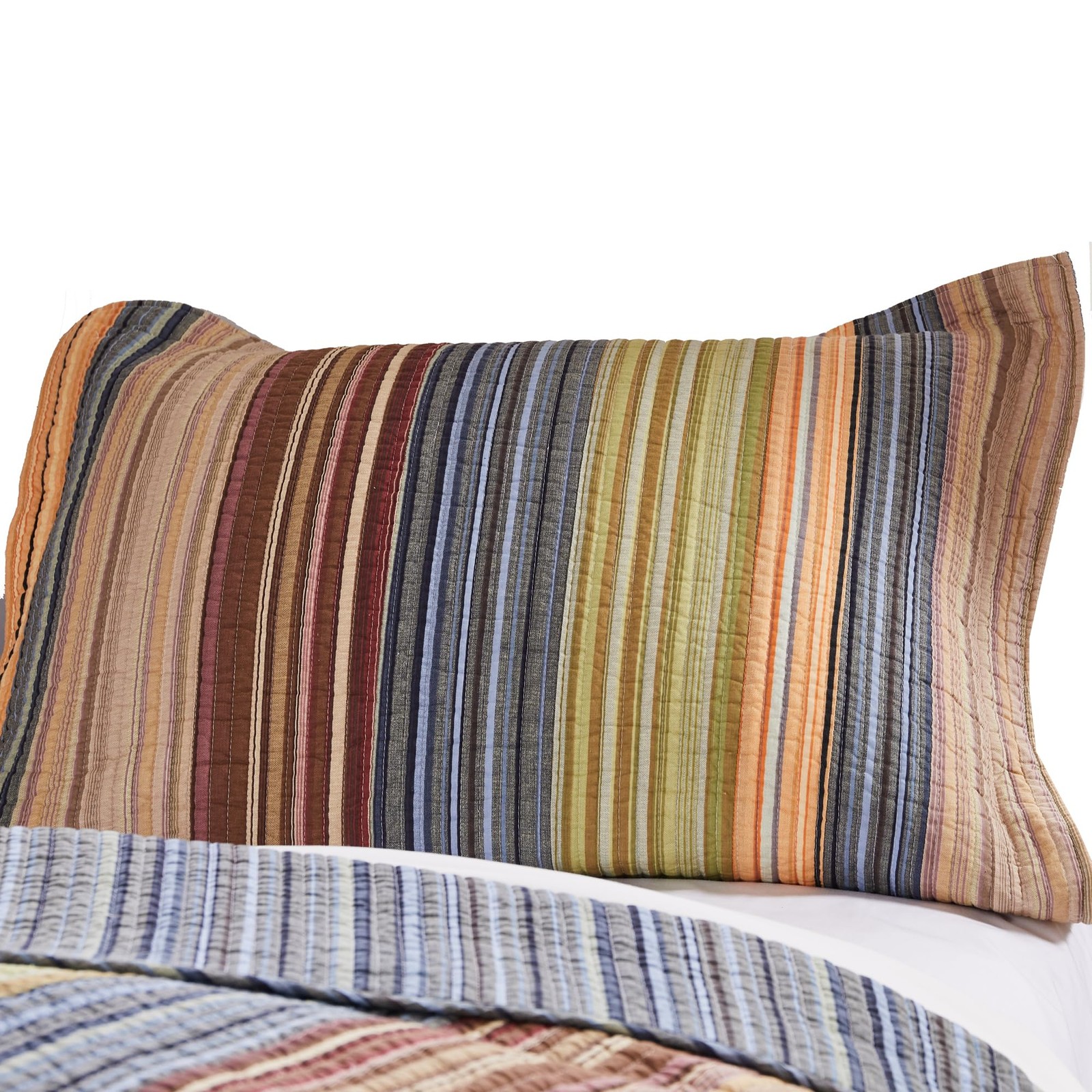 Greenland Katy Sham, King, Multicolor 36" x 20" (Pack of 1),