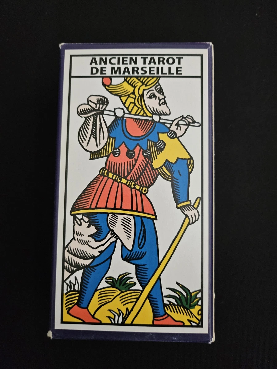 Tarot divinatoire N1/Cartomancie/ XIX éme/ Grimaud/ 54 cartes
