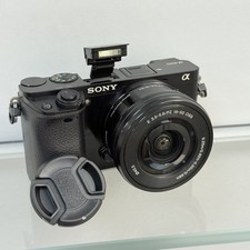 Sony Alpha A6000 24.3MP Mirrorless Digital Camera W/ 16-50mm lens Black English