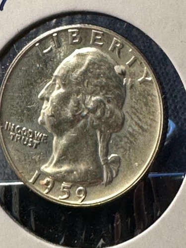1959 SILVER WASHINGTON QUARTER   SILVER PROOF      N111