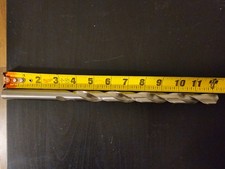 Drill America 39/64" x 12" HSS Extra Long Drill Bit with 1/2" Shank 39/64"