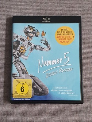 Nummer 5 Double Feature [Blu-ray] AUS SAMMLUNG RARITÄT SEHR GUTER ZUSTAND !!