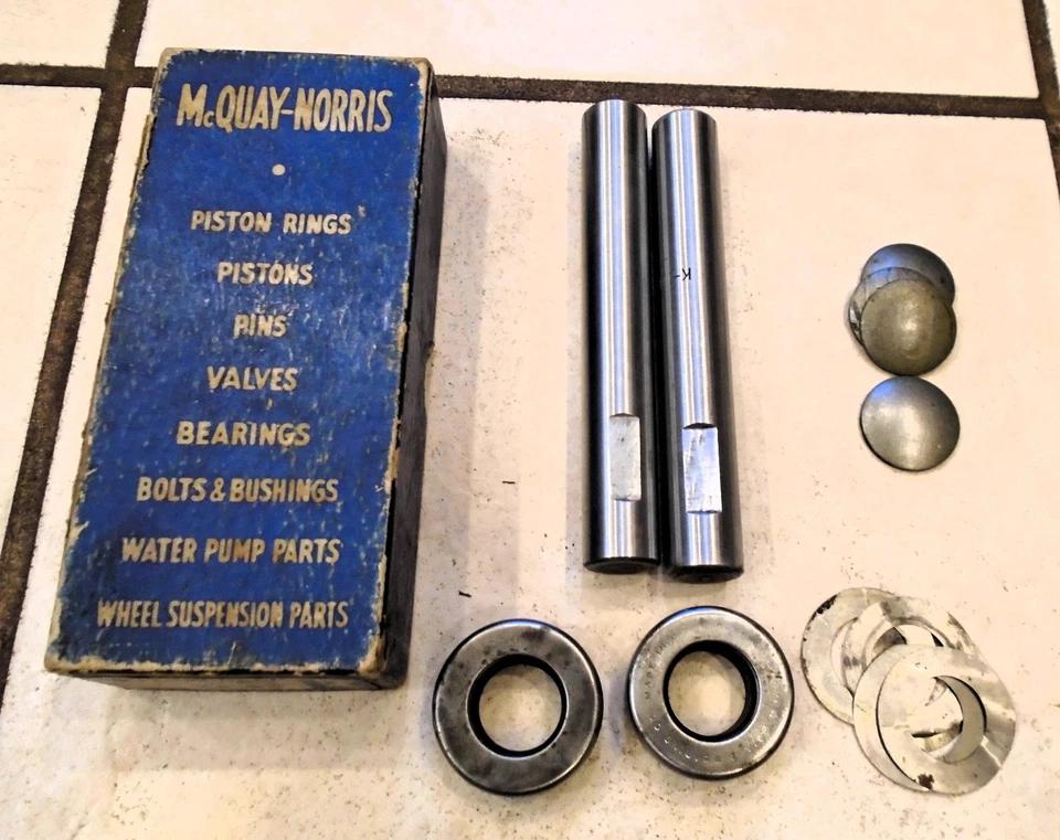 1936-1937 STUDEBAKER DICTATOR 6 ПРЕЗИДЕНТ 8 King Pin набор / шпиндель болт набор - Изображение 3 из 3